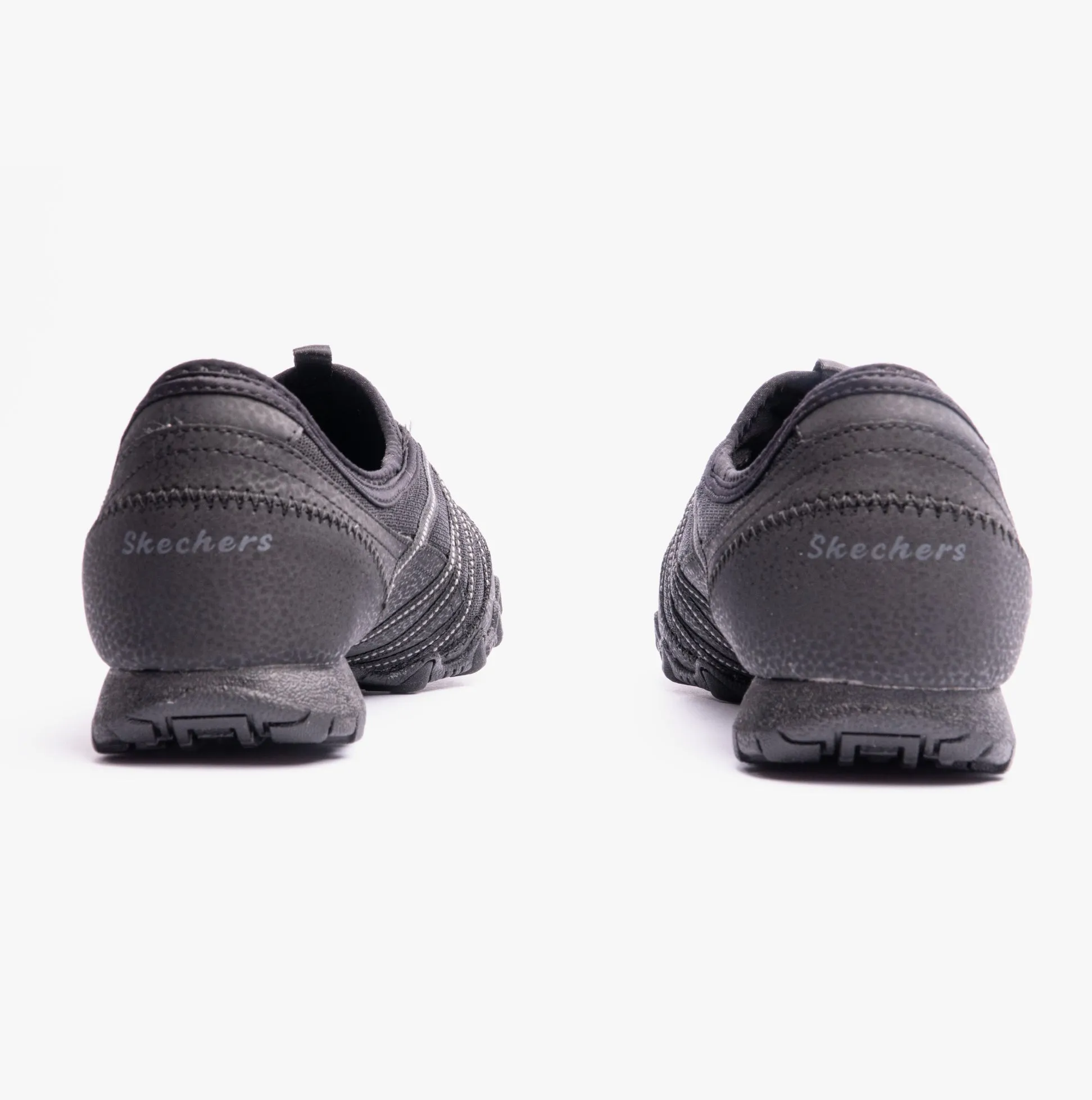 100560/BLK RELAXED FIT: BIKERS LITE - RELIVE Womens Trainers Black