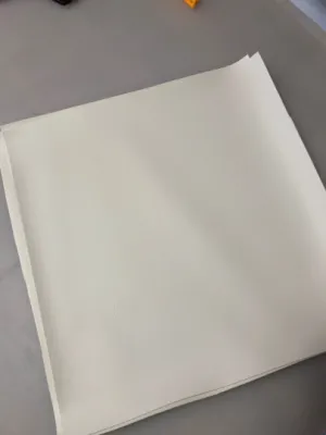 12x12 Faux Leather Vinyl - Light Beige