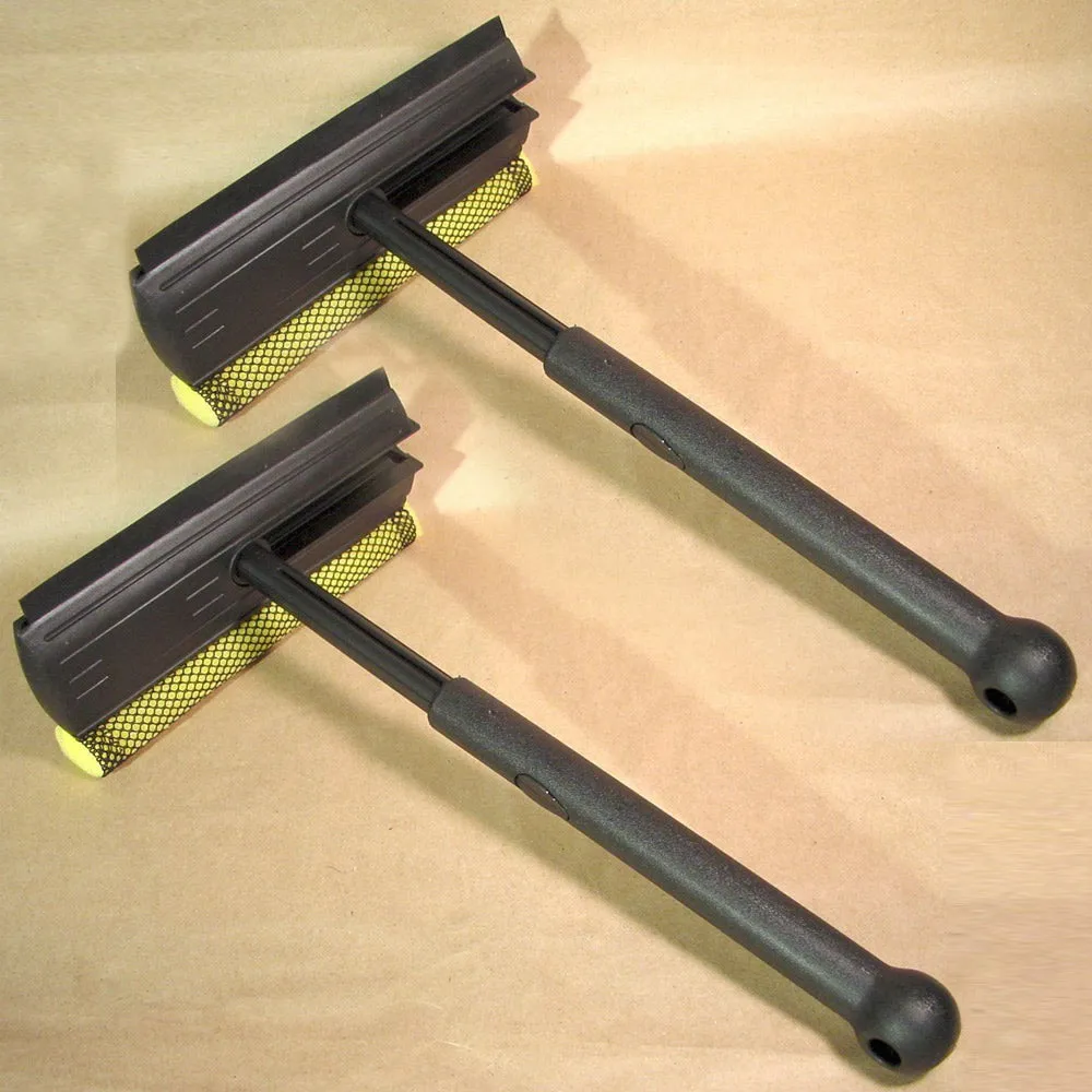 2 Foldable Window Windshield Easy Cleaner Shower Car Home Auto Wiper Sponge New