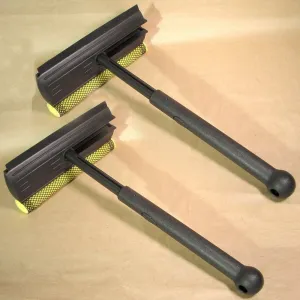 2 Foldable Window Windshield Easy Cleaner Shower Car Home Auto Wiper Sponge New