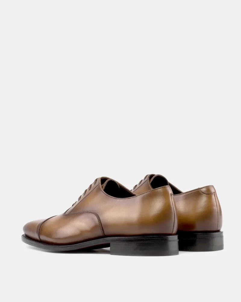 Ashford Tobacco Cap Toe Oxford
