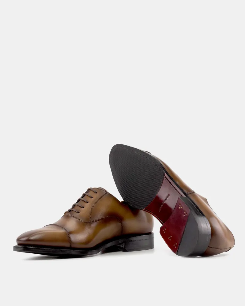 Ashford Tobacco Cap Toe Oxford