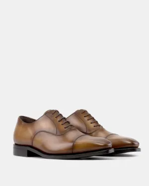 Ashford Tobacco Cap Toe Oxford