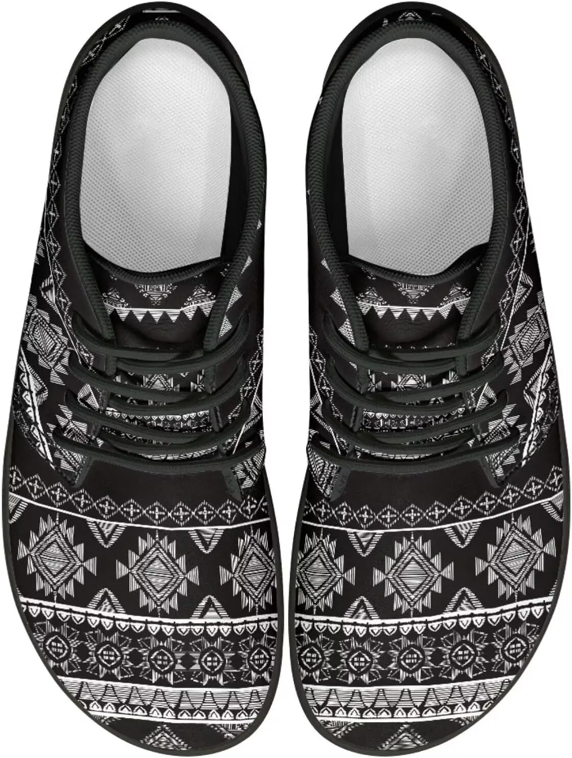 Aztec Road Running Shoe Mens Zero Drop Sole Sneaker Wide Minimalist Trainer Shoes Dressy Sneakers for Women Fashion Outfit