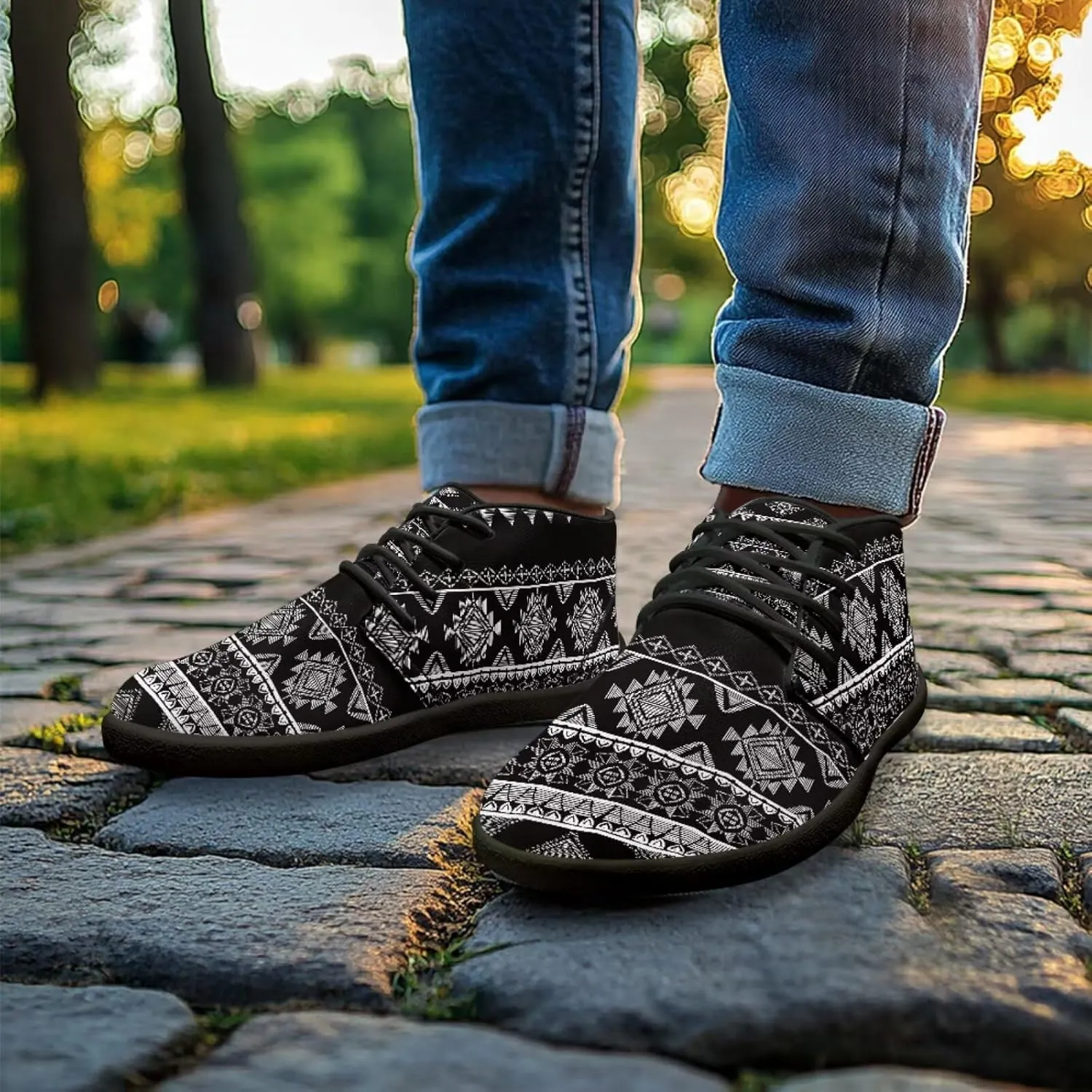 Aztec Road Running Shoe Mens Zero Drop Sole Sneaker Wide Minimalist Trainer Shoes Dressy Sneakers for Women Fashion Outfit