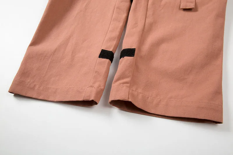 Baggy Strap Detail Utility Pants