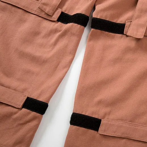 Baggy Strap Detail Utility Pants