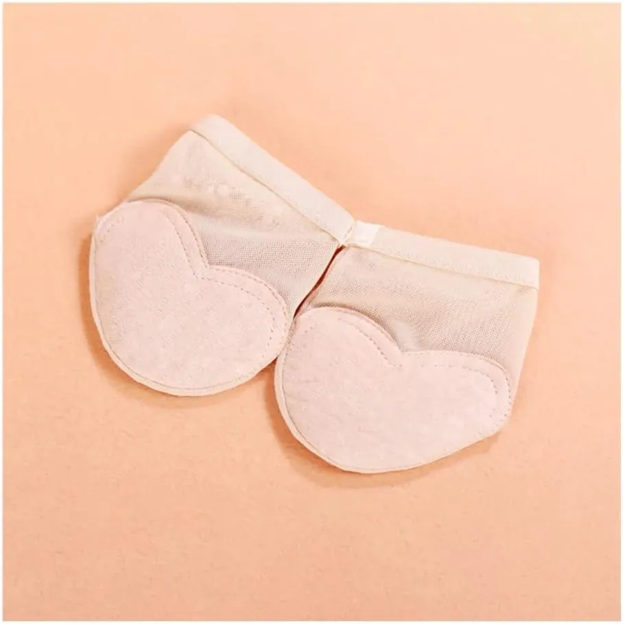 Ballroom Dance Shoes Dancing Thong Half Sole Toe For Ballet Toes Folk Breathable