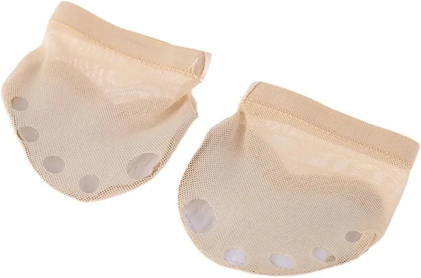Ballroom Dance Shoes Dancing Thong Half Sole Toe For Ballet Toes Folk Breathable
