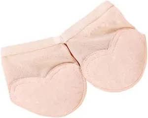 Ballroom Dance Shoes Dancing Thong Half Sole Toe For Ballet Toes Folk Breathable