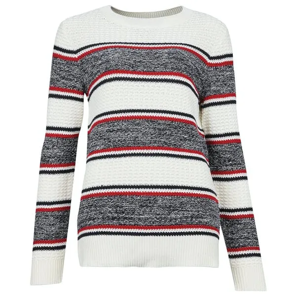 Barbour Merseyside Cotton Stripe Knit LKN1116