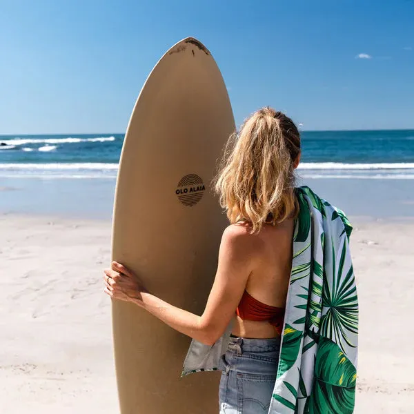 BOTANICAL QUICK DRY BEACH TOWEL
