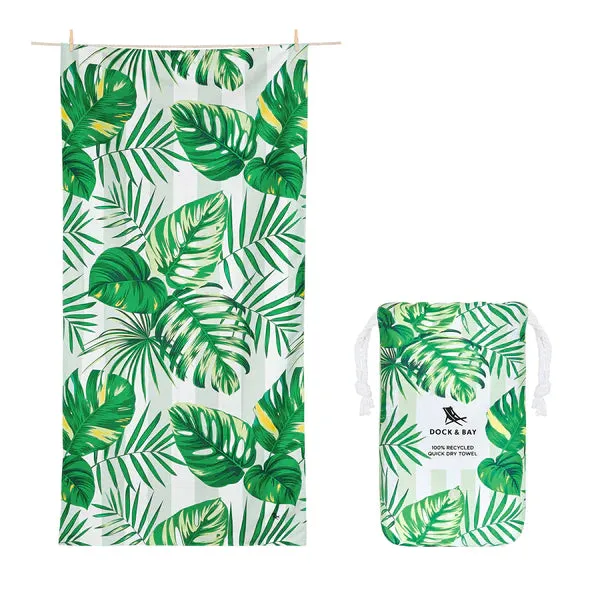 BOTANICAL QUICK DRY BEACH TOWEL