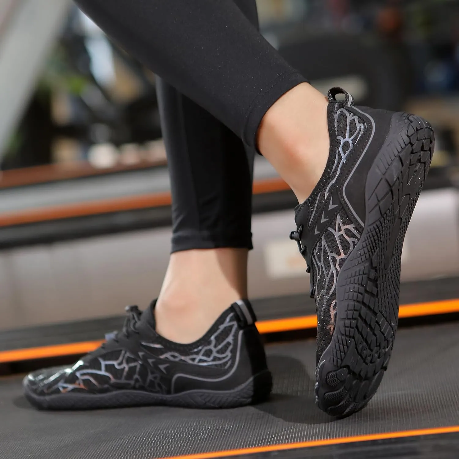 Breathable Barefoot Shoes for Women Men Breathable Waterproof Water Shoes, Lightweight Quick Dry Minimalist Footwear Zero Drop Trail Running Boots Footwear with Non-Slip Sole & Wide Toe Box