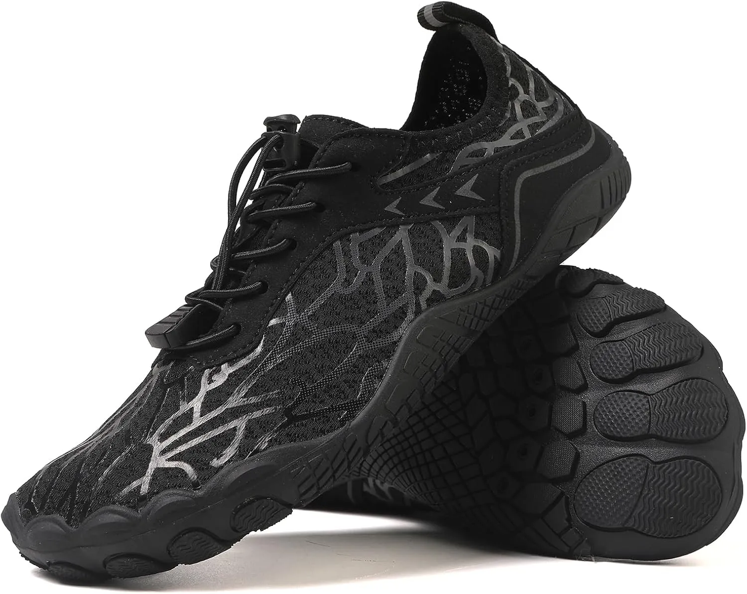 Breathable Barefoot Shoes for Women Men Breathable Waterproof Water Shoes, Lightweight Quick Dry Minimalist Footwear Zero Drop Trail Running Boots Footwear with Non-Slip Sole & Wide Toe Box