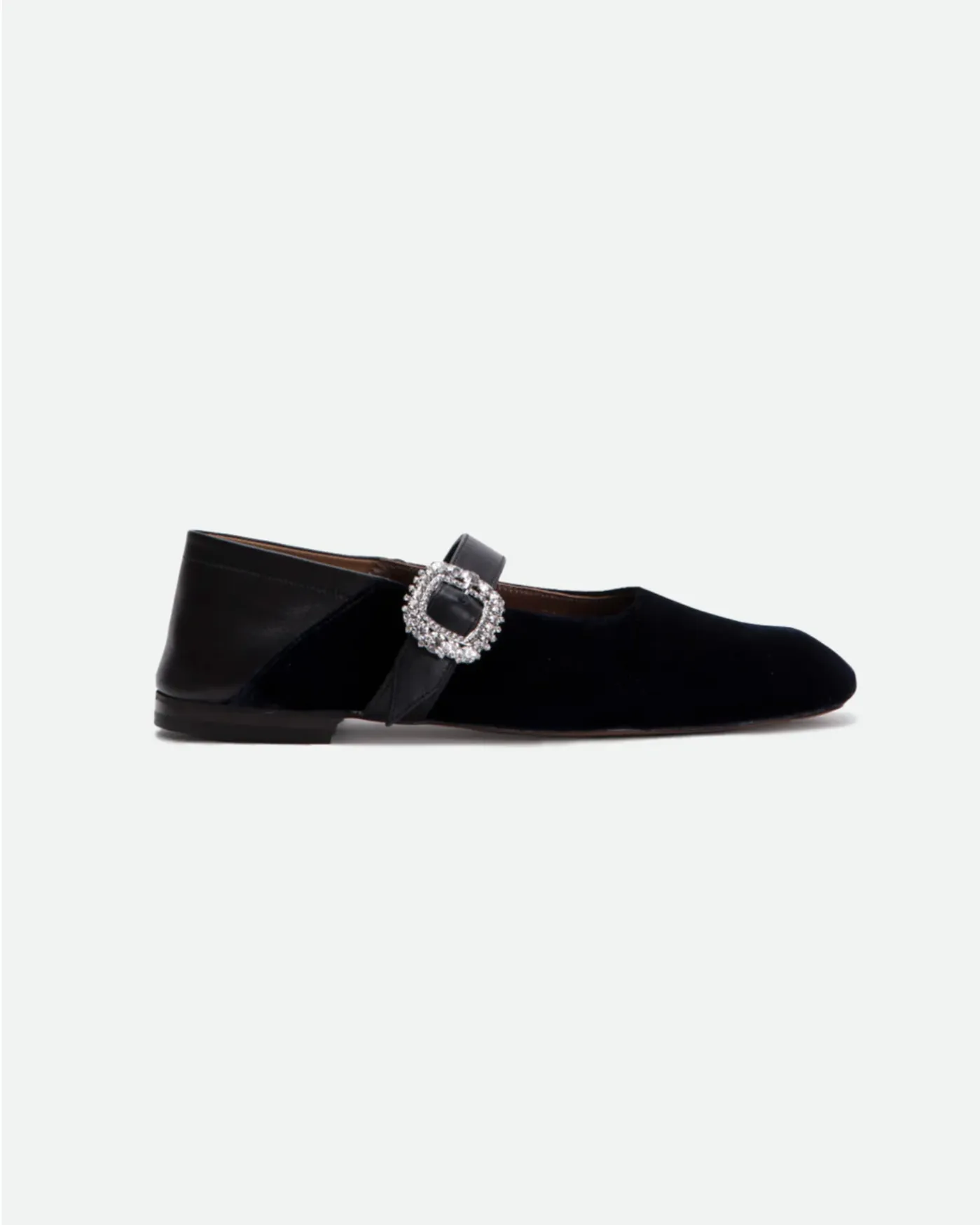 Buckle Ballerina Flats