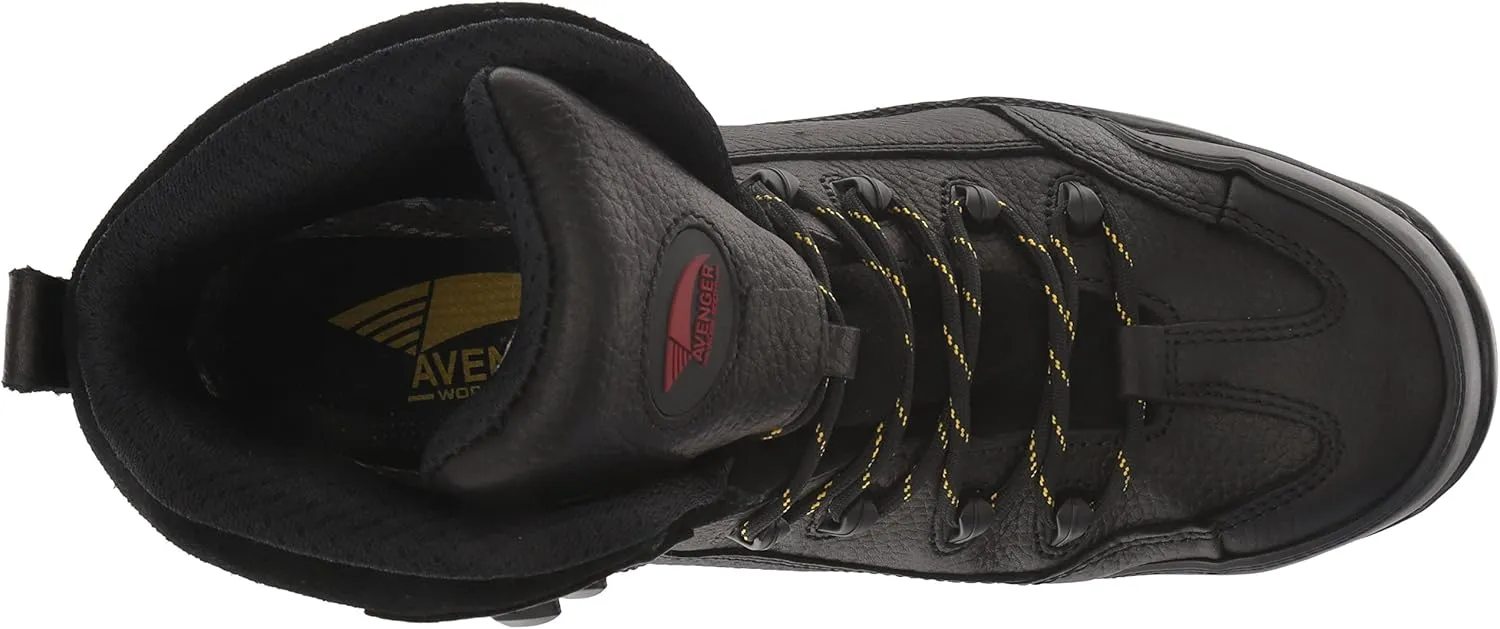 FSI AVENGER Men's 6" Leather Waterproof Comp Toe No Exposed Metal EH Work Boot