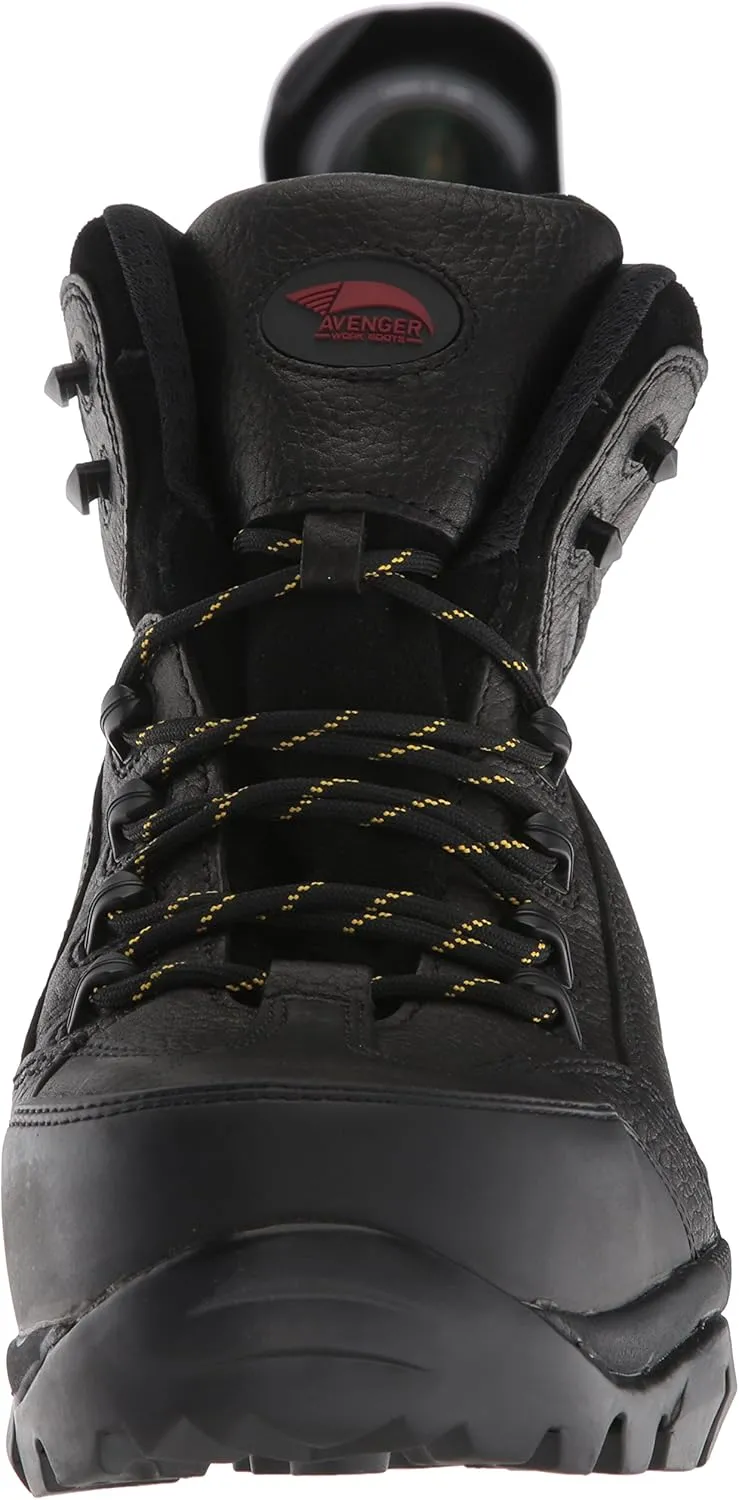 FSI AVENGER Men's 6" Leather Waterproof Comp Toe No Exposed Metal EH Work Boot