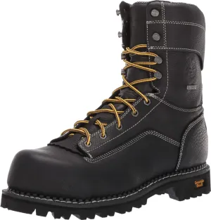 Georgia Boot AMP LT Logger Composite Toe Waterproof Work Boot Size 9.5(W)