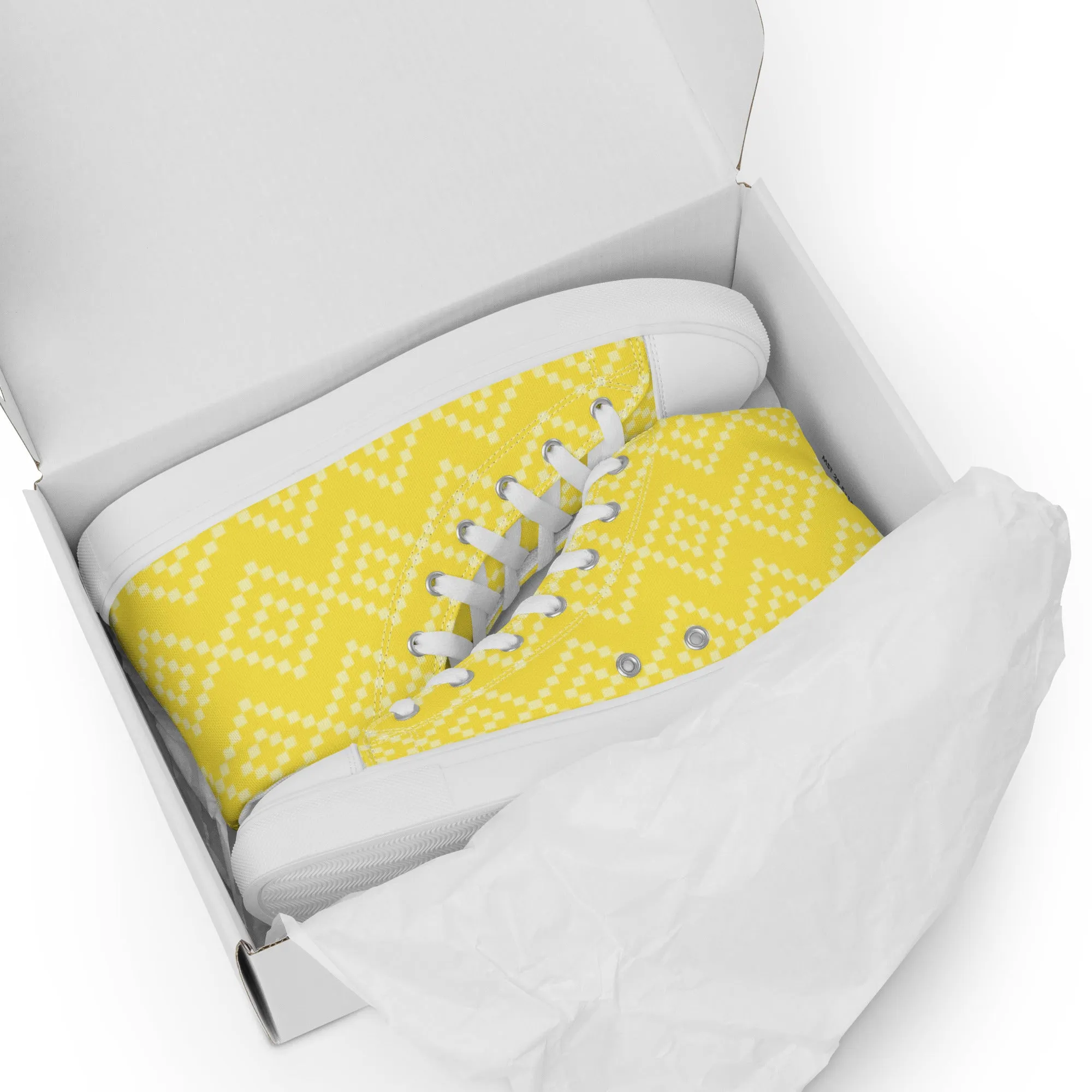 GLOW Women’s high top canvas shoes