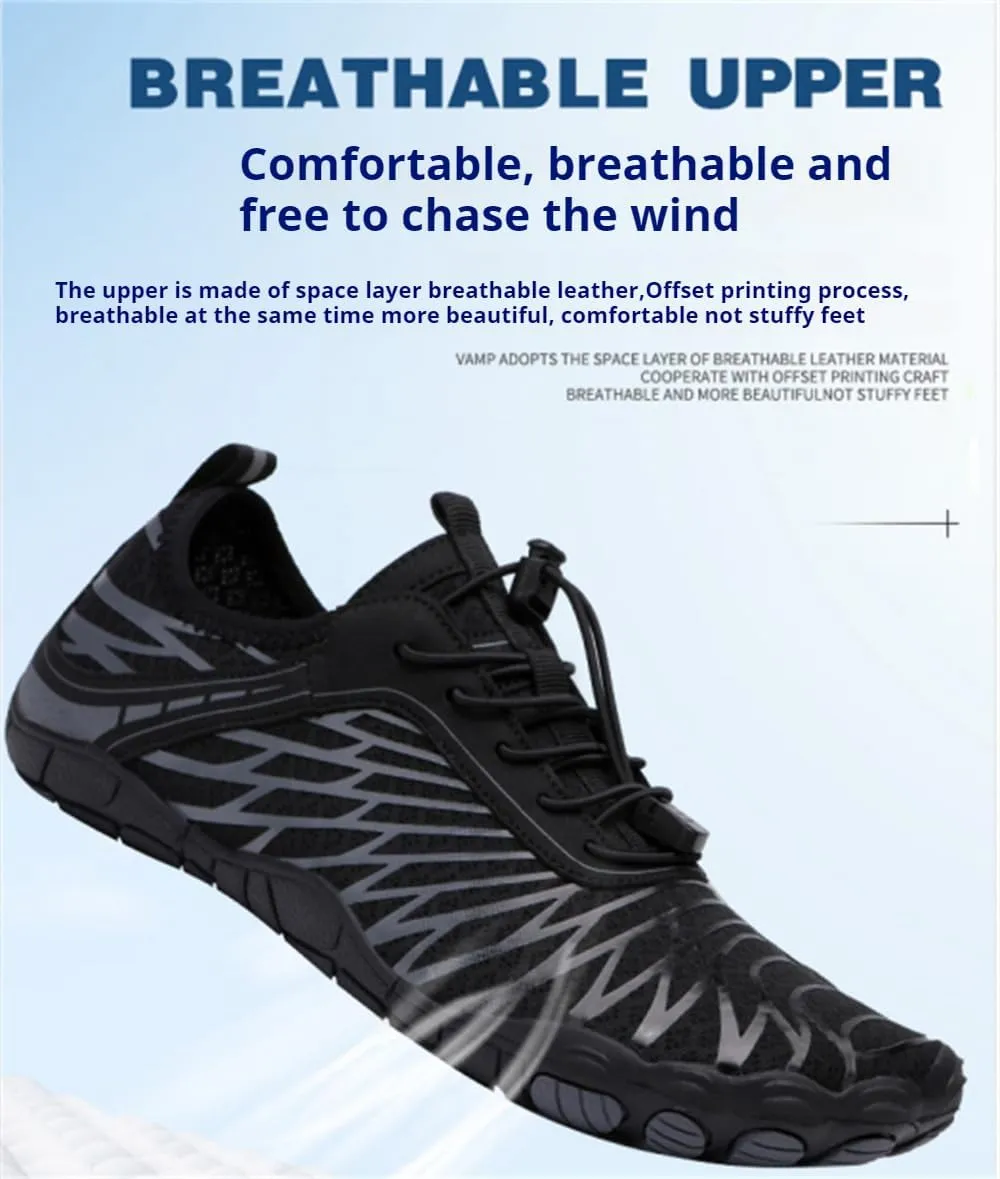 Grounding Shoes with Copper , Grounded Barefoot Footwear Shoes for Women Men, Waterproof Trail Running Healthy & Non-Slip