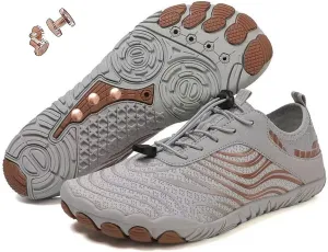 Grounding Shoes with Copper , Grounded Barefoot Footwear Shoes for Women Men, Waterproof Trail Running Healthy & Non-Slip