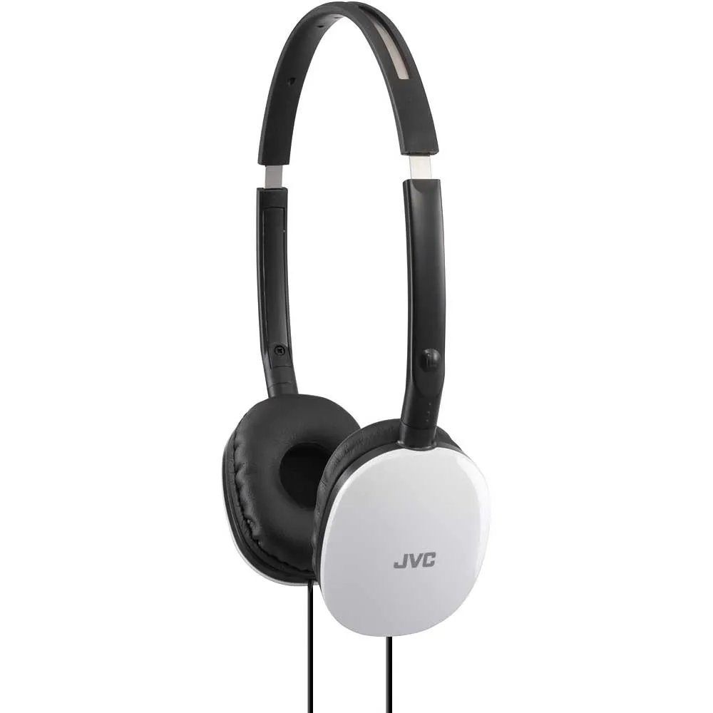 HA-S160W “FLATS” Foldable Headphones, White