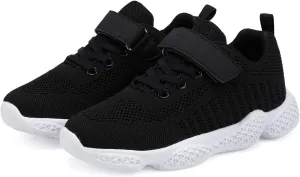 Hetios Kids Shoes Girls Lightweight Athletic Running Shoes Breathable Knit School Sports Shoes (Toddler/Little Kid/Big Kid)