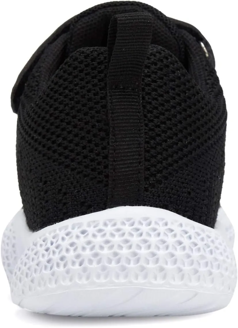 Hetios Kids Shoes Girls Lightweight Athletic Running Shoes Breathable Knit School Sports Shoes (Toddler/Little Kid/Big Kid)