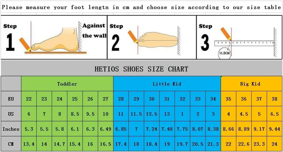 Hetios Kids Shoes Girls Lightweight Athletic Running Shoes Breathable Knit School Sports Shoes (Toddler/Little Kid/Big Kid)