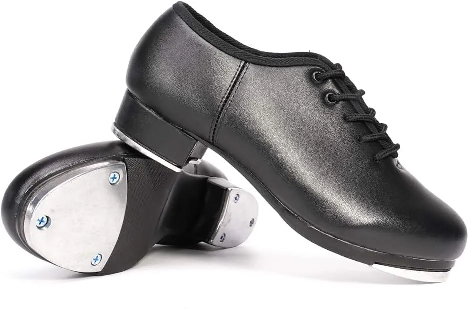 HROYL Women & Men Tap Shoes Unisex Tap Dance Shoes Women Girls Tap Shoes for Jazz Tap Shoes,CLdance5