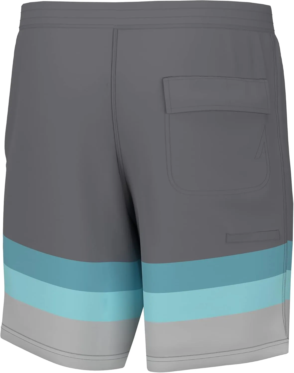 HUK Men's Pursuit Pattern Boardshorts, Quick-Dry Swimsuit