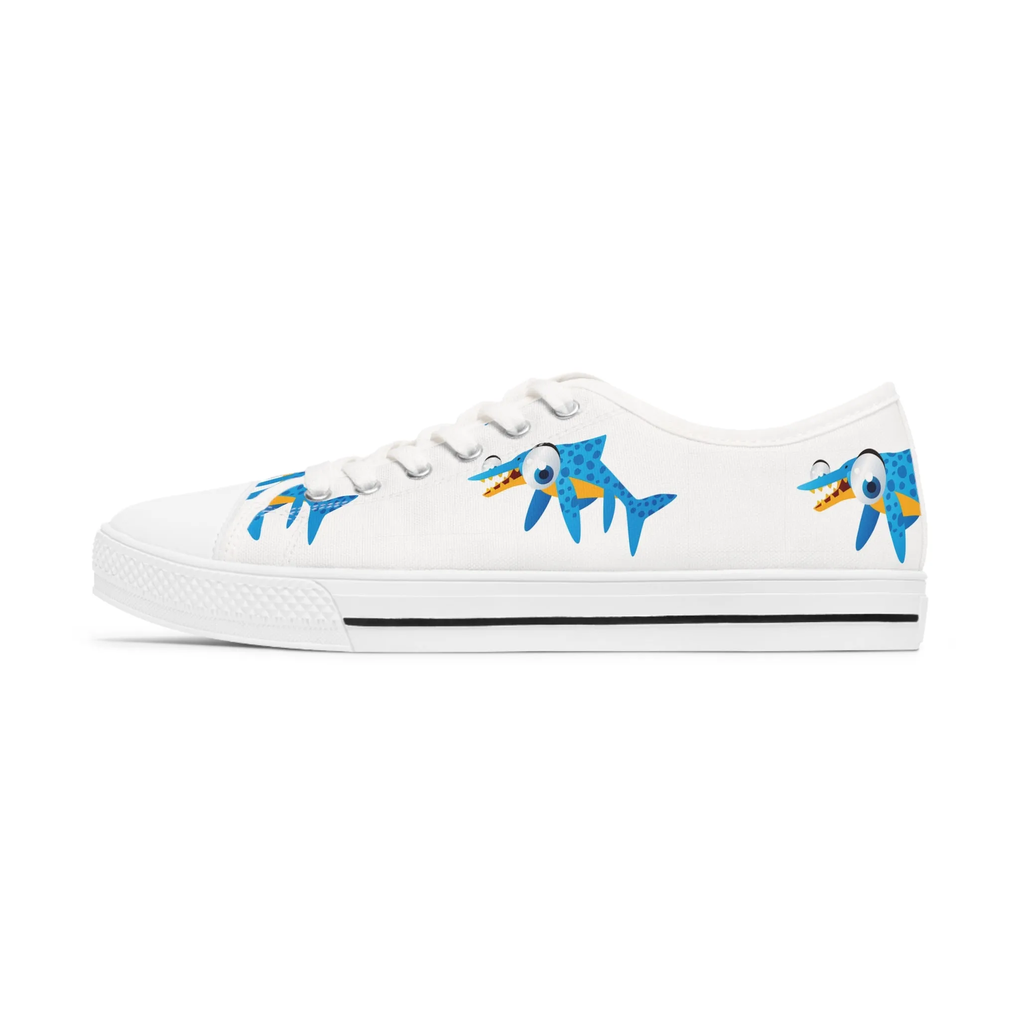 Icthyosaurus Women's Low Top Sneakers