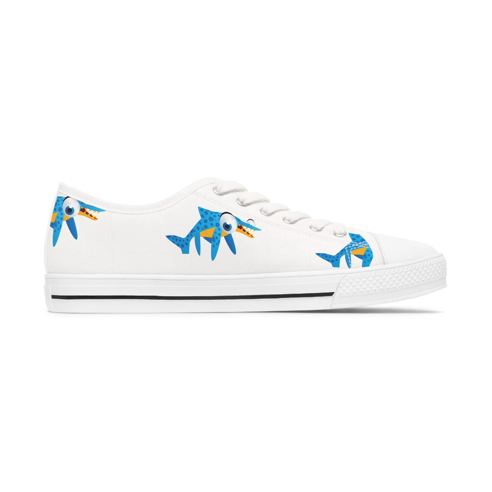Icthyosaurus Women's Low Top Sneakers