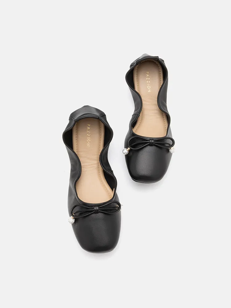 Karla Bow Foldable Flats