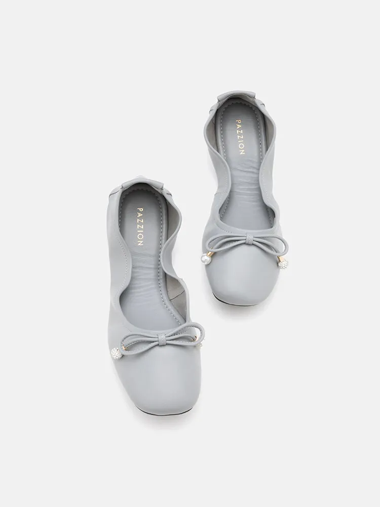 Karla Bow Foldable Flats
