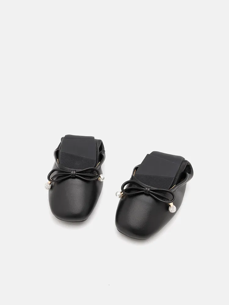 Karla Bow Foldable Flats