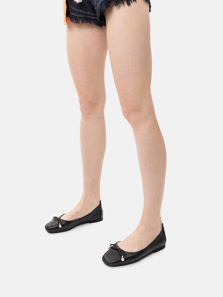 Karla Bow Foldable Flats