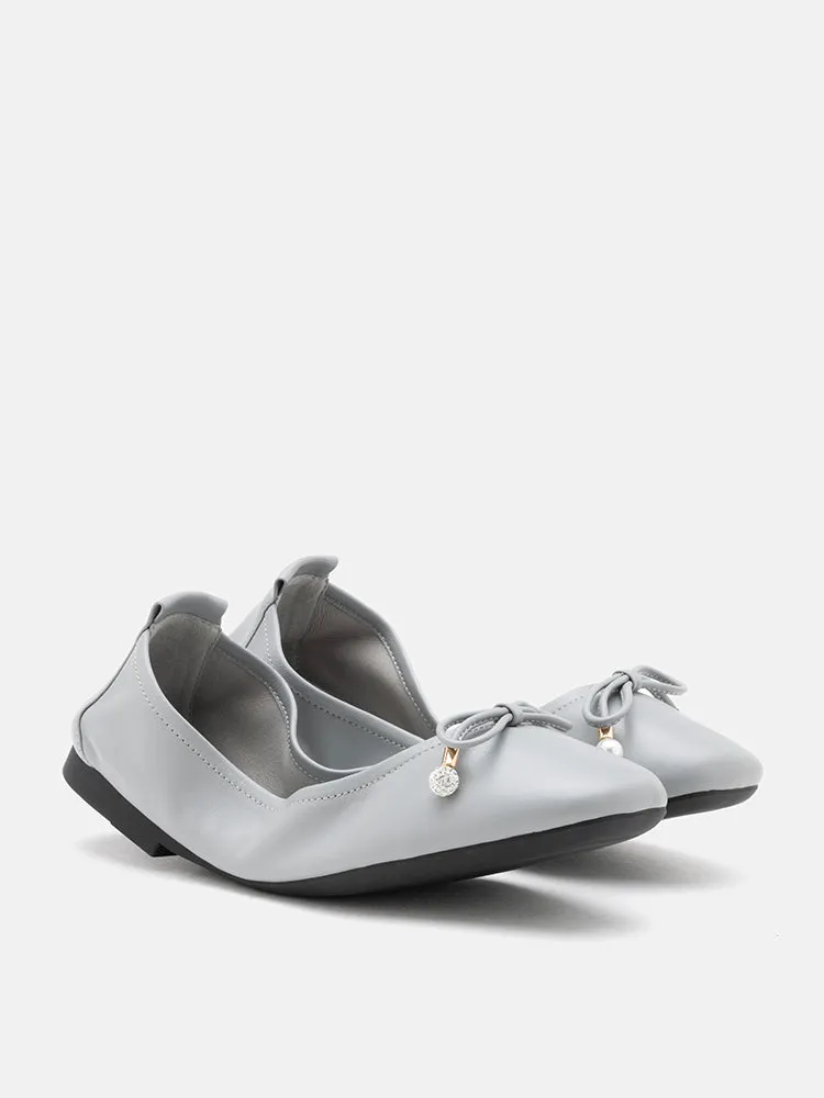Karla Bow Foldable Flats