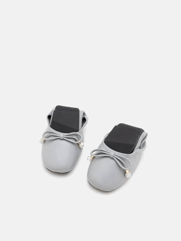 Karla Bow Foldable Flats