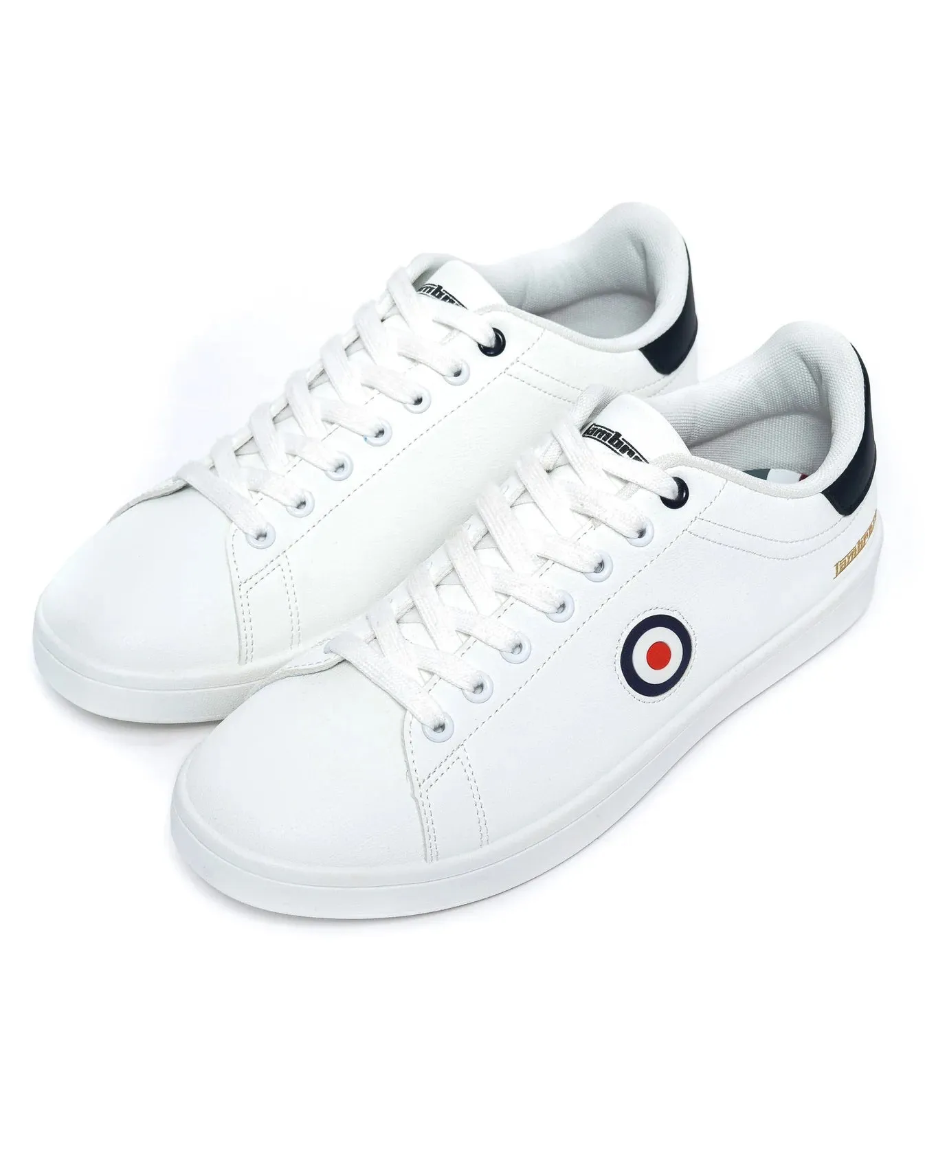 Lambretta Pinball Target Trainers White - 1528