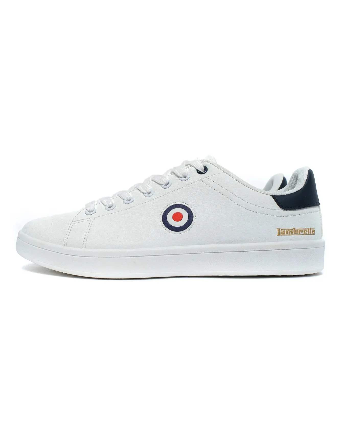 Lambretta Pinball Target Trainers White - 1528