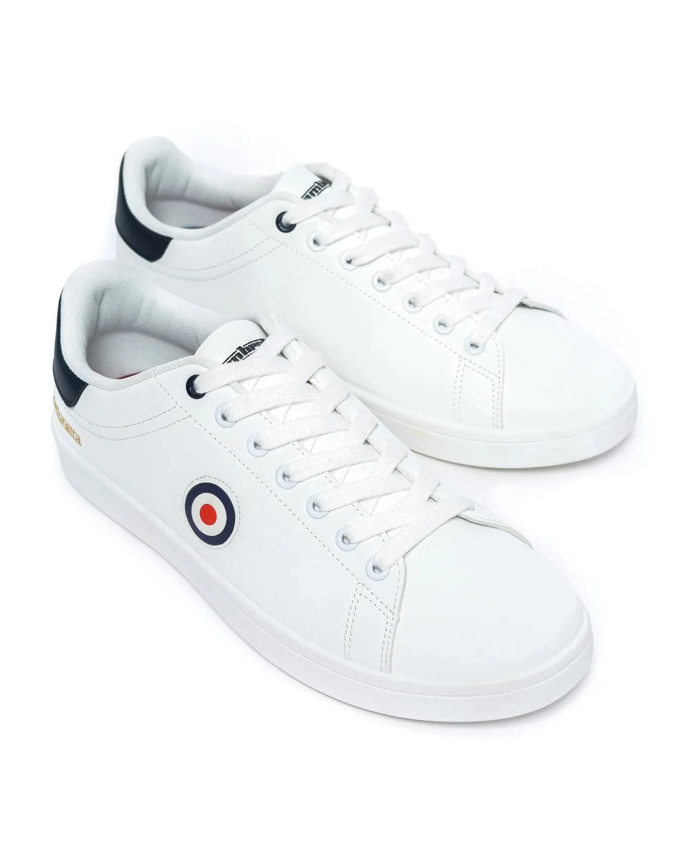 Lambretta Pinball Target Trainers White - 1528