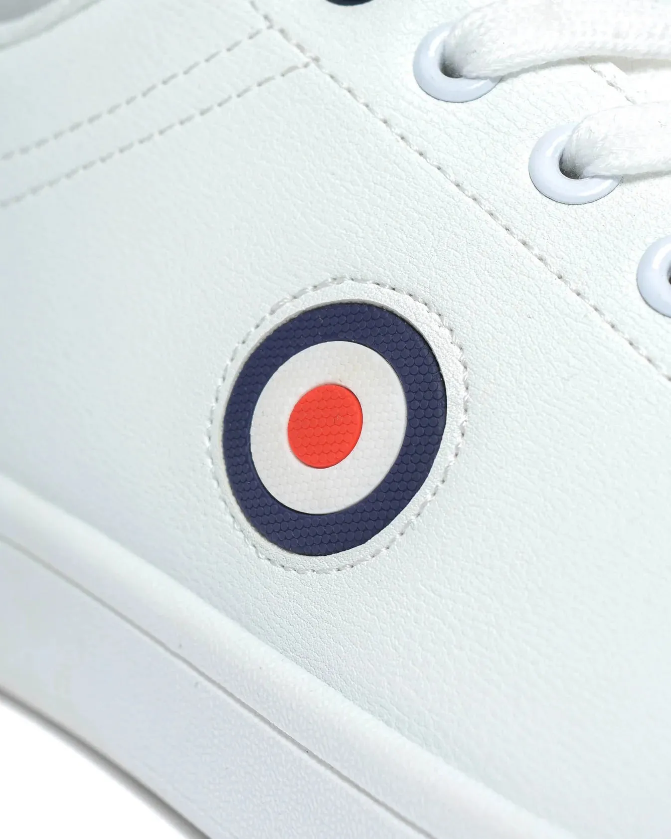 Lambretta Pinball Target Trainers White - 1528