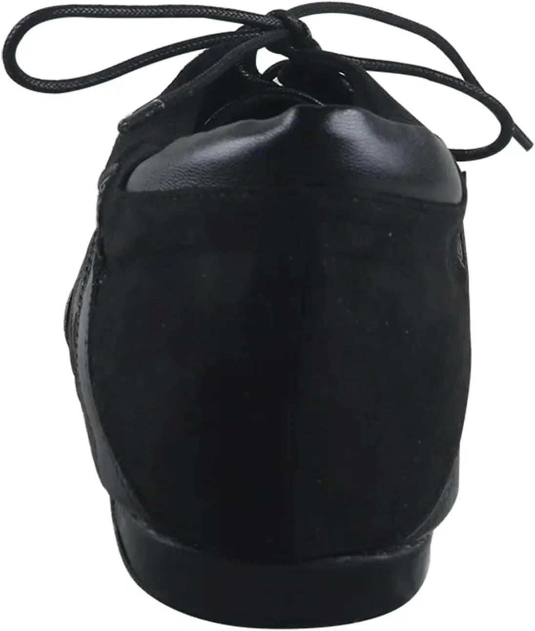 Latin Dance Shoes Men Men's Practice Sneaker for Ballroom Waltz Latin Dancing Shoes Black Suede Soled Mens Dance Sneakers