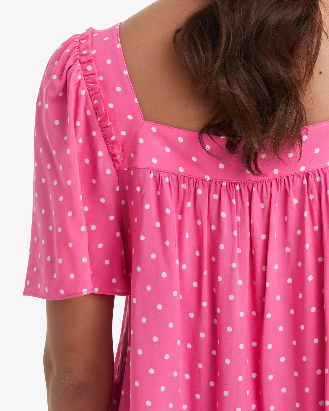 Maren Top in Polka Dots