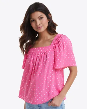 Maren Top in Polka Dots