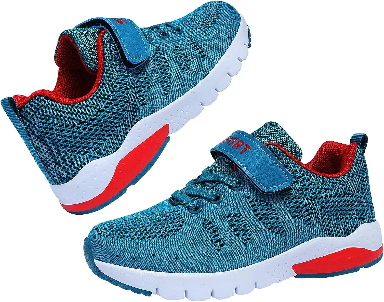 MAYZERO Kids Tennis Shoes Running Sports Shoes Breathable Athletic Shoes Lightweight Walking Shoes Fashion Sneakers for Boys and Girls