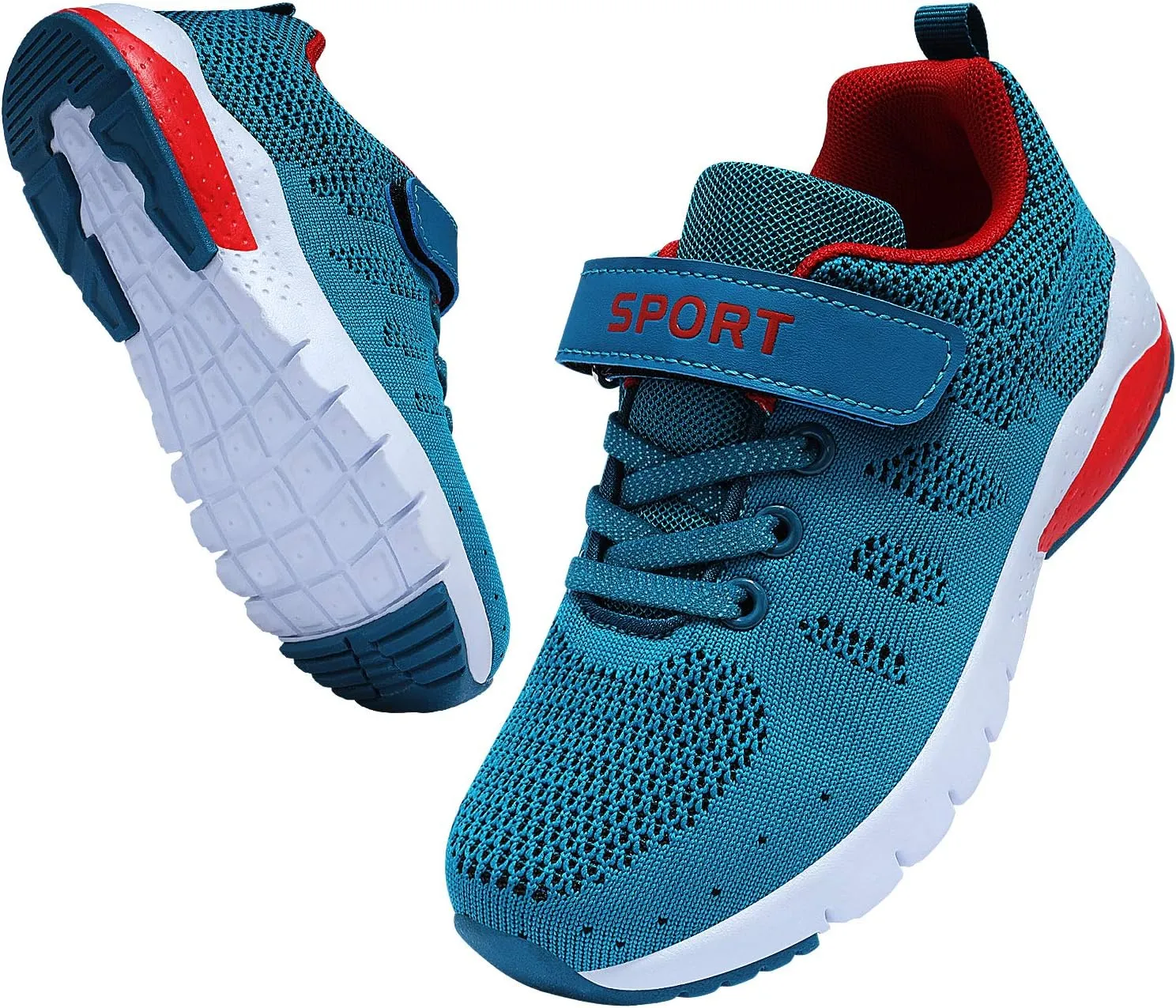 MAYZERO Kids Tennis Shoes Running Sports Shoes Breathable Athletic Shoes Lightweight Walking Shoes Fashion Sneakers for Boys and Girls