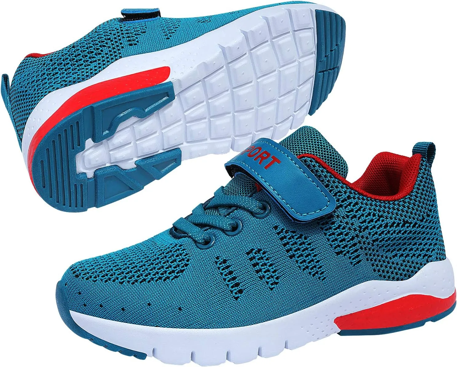 MAYZERO Kids Tennis Shoes Running Sports Shoes Breathable Athletic Shoes Lightweight Walking Shoes Fashion Sneakers for Boys and Girls